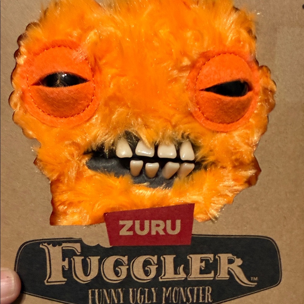 Orange Fuggler Creepy AF Monster Plush by Zuru - Picture 5 of 5